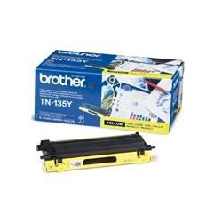 TN135Y TN-135Y YELLOW Toner Brother HL-4040 HL-4050 DCP-9040 DCP-9042 DCP-9045 MFC-9440 MFC-9450 MFC-9840
